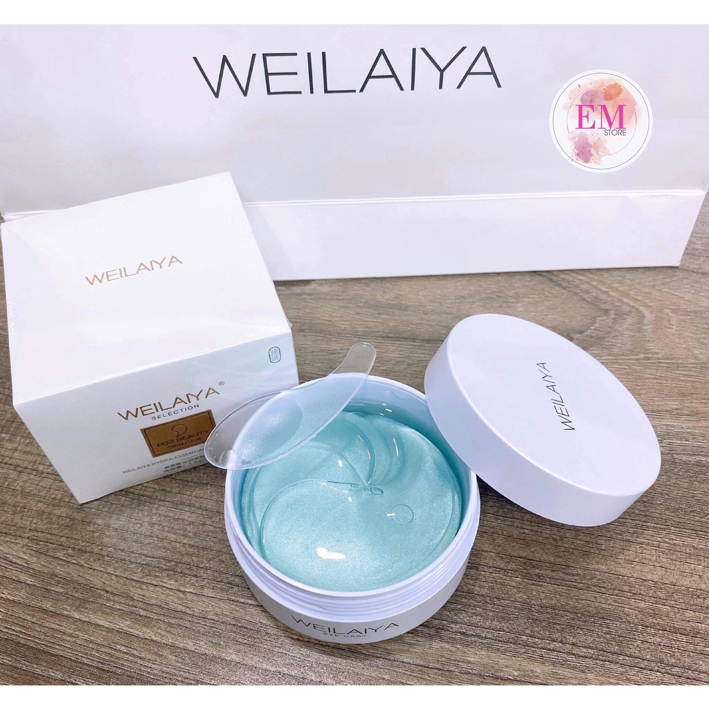 Mặt Nạ Mắt Weilaiya Collagen Chính Hãng Làm Mờ Thâm Vết Nhăn Cực Tốt