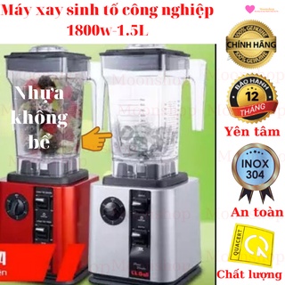 [CHÍNH HÃNG] Máy Xay Sinh Tố Công Nghiệp, Hàng Nhập Khẩu Chất Lượng Cao Của Gali, Công Suất 1800w, Ly Xay 1.5L, GL1520