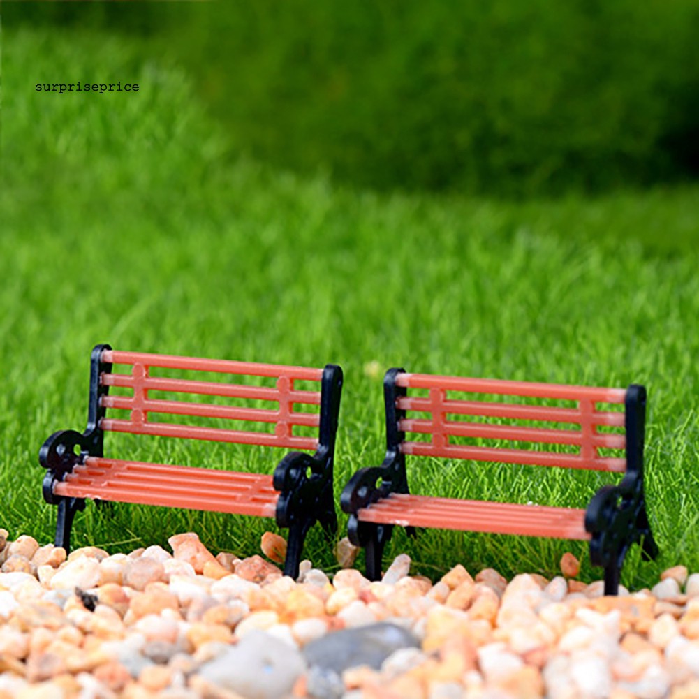 Mô hình ghế công viên bằng gỗ thiết kế sáng tạo