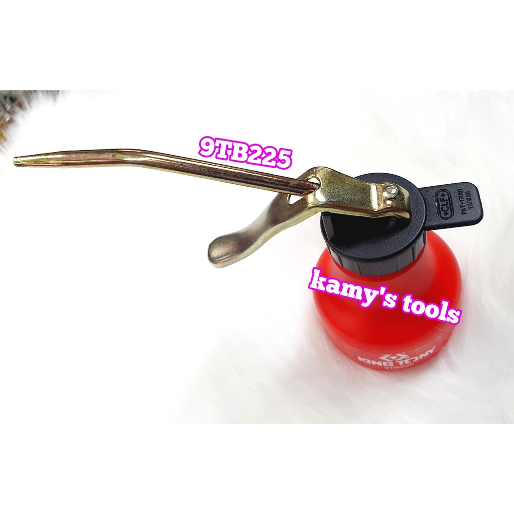 Bình châm nhớt nhựa Kingtony 225ml model 9TB225, bình xịt dầu nhớt bơm nhớt