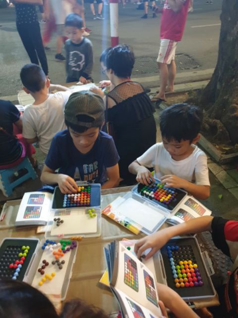 Đồ chơi IQ Hàn Quốc Puzzlia bộ hình vuông 8*8 cho lứa tuổi từ 8-99