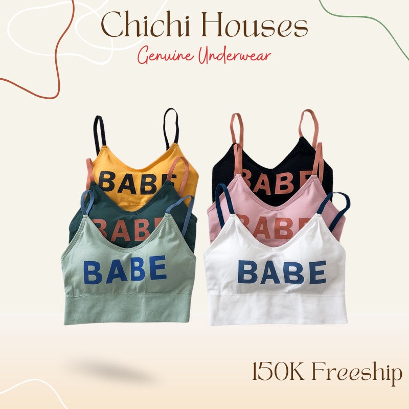 Áo Bra Eva Bra 2 Dây BaBy Cổ V Sexy Vải Mềm Thoải Mái E10