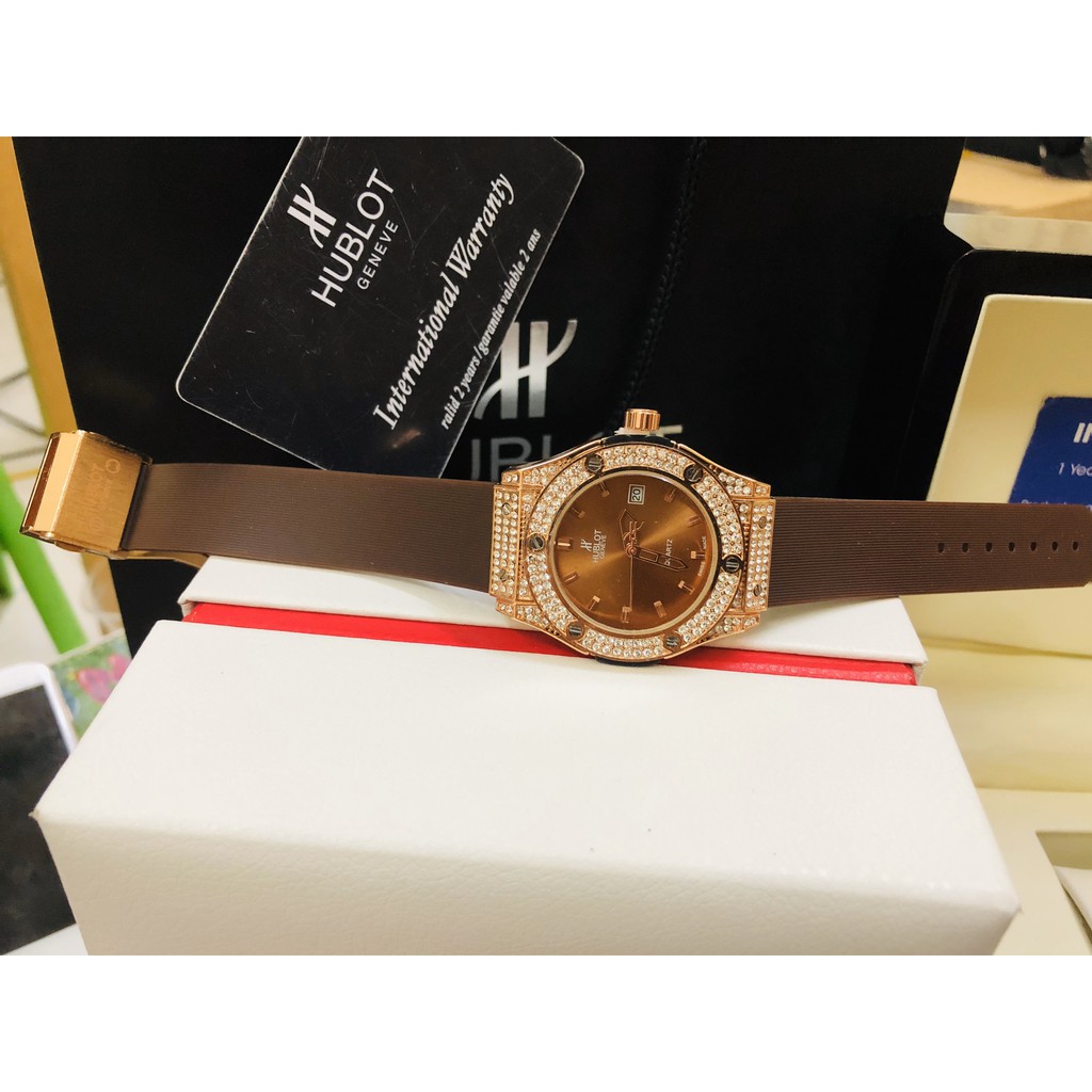 Đồng hồ nữ HubL0T - Brown 32mm | BigBuy360 - bigbuy360.vn