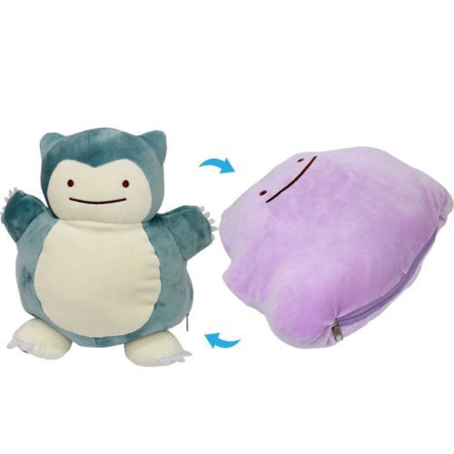 Pokemon Snorlax Ditto nhồi bông dễ thương 12 inch