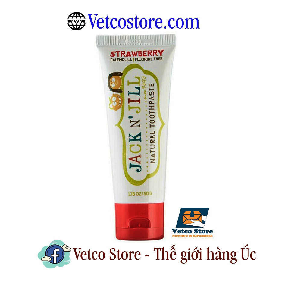 Kem đánh răng em bé Jack & Jill