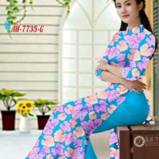 Vải áo dài 3d
