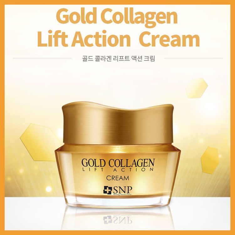 Kem nâng cơ giúp tăng độ đàn hồi cho da luôn căng mịn SNP Gold Collagen | BigBuy360 - bigbuy360.vn