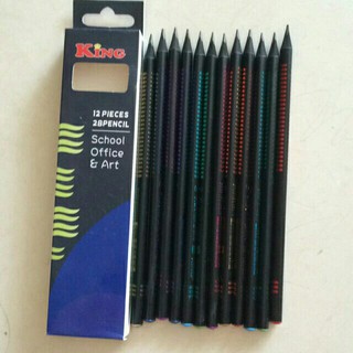 12 chiếc bút chì King sịn