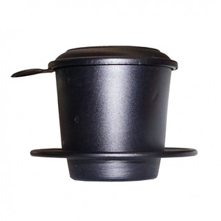 Phin pha cà phê việt nam aluminum – black color