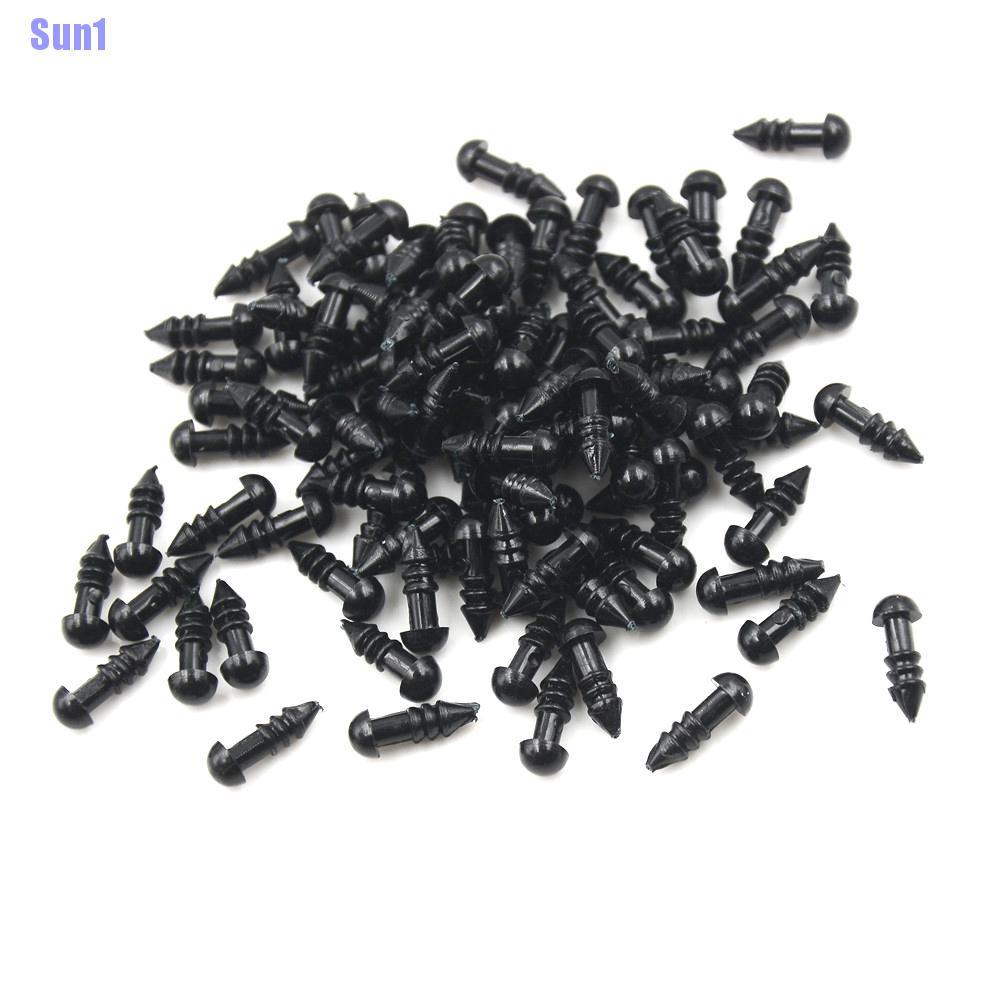 Mắt Nhựa 100 5-7mm Cho Gấu Bông DIY