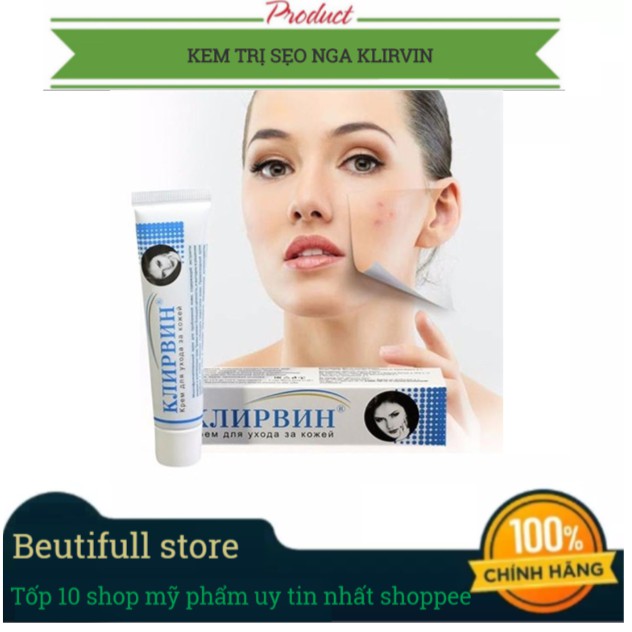 Kem trị sẹo Nga Klirvin