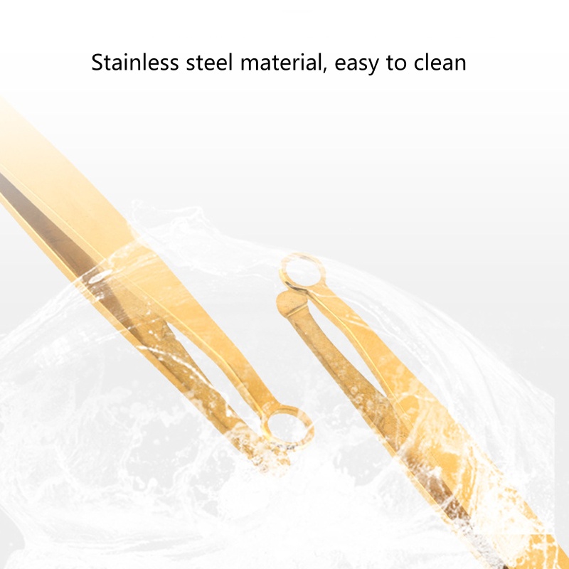 Nhíp Tỉa Lông Mày / Mũi Đầu Tròn Bằng Thép Không Gỉ Tiện Dụng