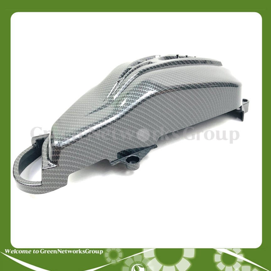 Ốp chụp pô e mạ carbon xe Air blade 2020 Greennetworks
