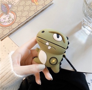 Case airpod 1/2 khủng long xanh