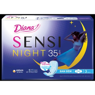 Combo 6 gói  Diana Đêm Sensi 35cm
