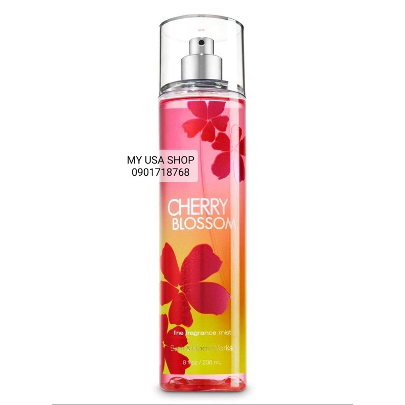 Xịt thơm Bath and Body Works ❤️ Xịt thơm toàn thân lưu hương nước hoa Bath and Body Works 236ml