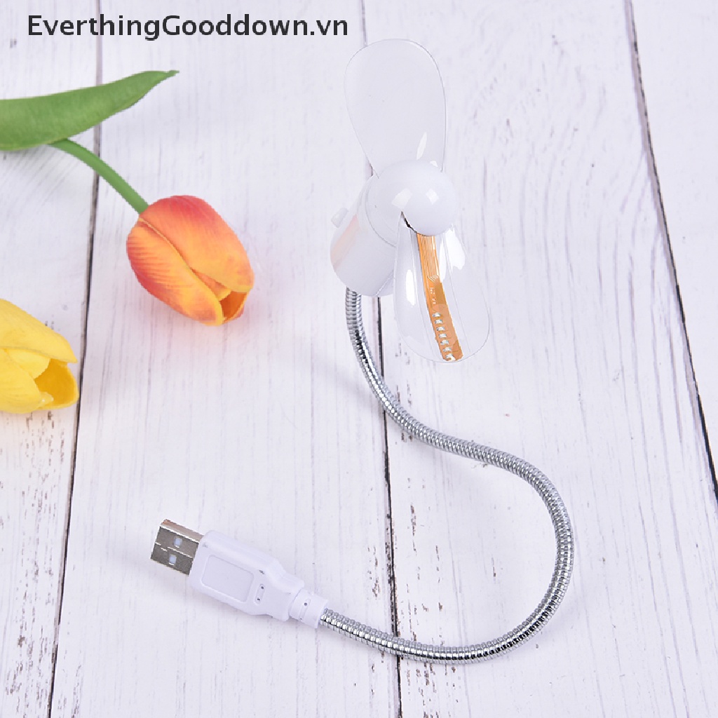 Quạt USB Mini Cầm Tay Màn Hình LED Hiển Thị Dành Cho Laptop / PC