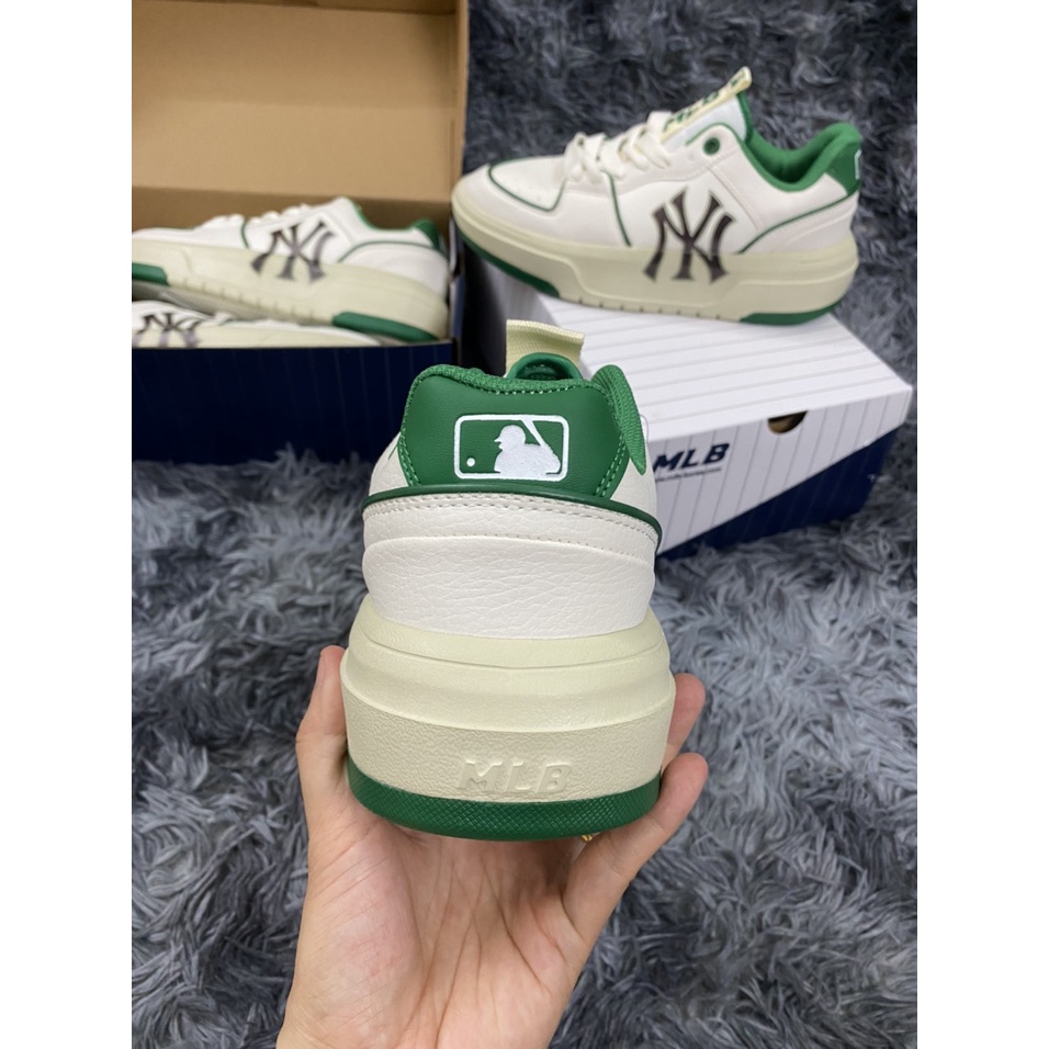 Giày MLB Chunky Liner Green, Black bản đẹp, Giày thể thao Chunky LIner NY hotrend 2022