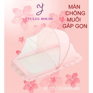Màn Chụp Chống Muỗi Cho Bé - Mùng Chụp Tự Bung Gấp Gọn Cao Cấp - YULEE HOUSE