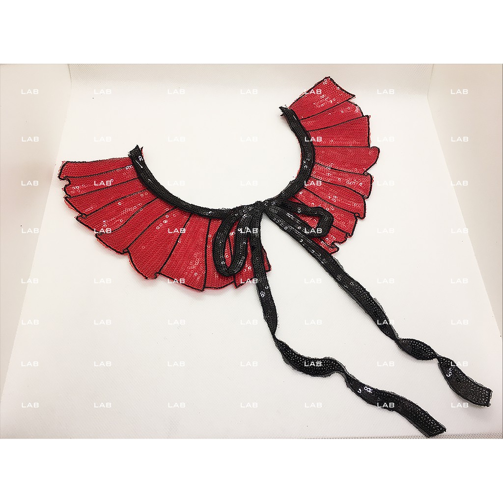 Set cổ, tay áo Sequin thêu 06 (1 Chiếc)