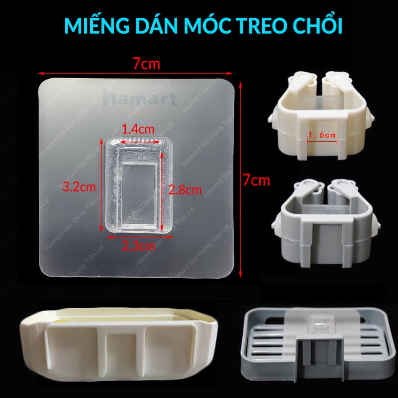 20 Mẫu Miếng Dán Kệ Nhà Tắm Treo Tường Hamart Dán Oenon Ecoco Dự Phòng Đa Năng Siêu Dính