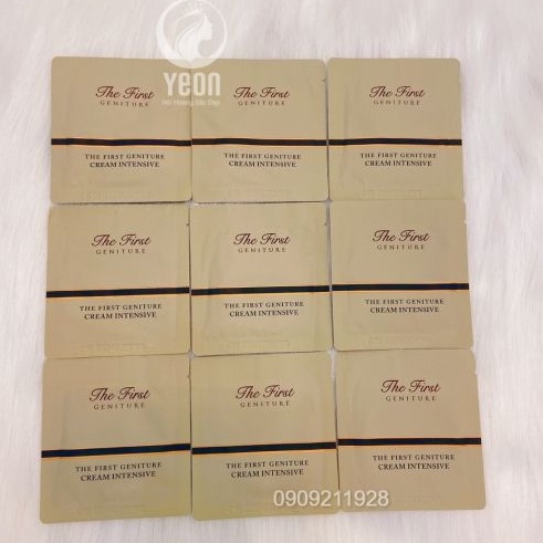 Combo 10 gói Kem dưỡng The First Cream Intensive