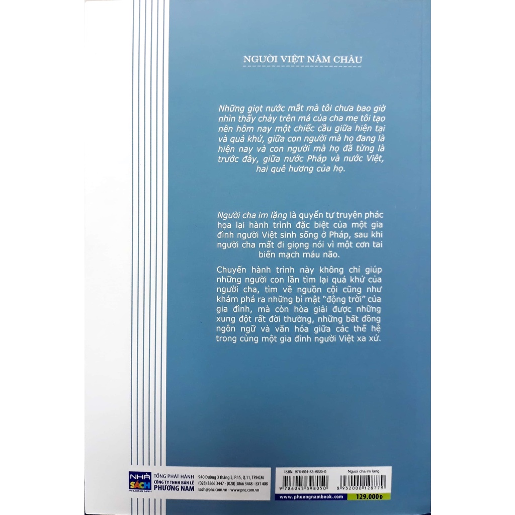 Sách - Người Cha Im Lặng (Bùi Đoàn - Phương Nam)