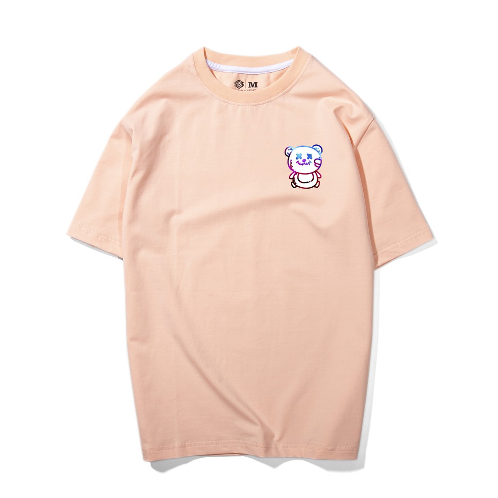 Áo thun gấu SGES unisex dáng rộng form tay lỡ nam nữ | BigBuy360 - bigbuy360.vn