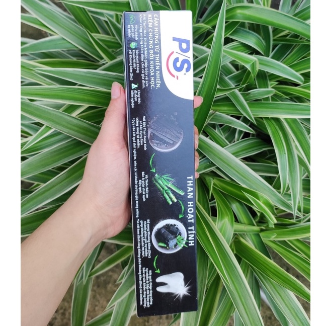 Kem đánh răng P/S than hoạt tính 230g
