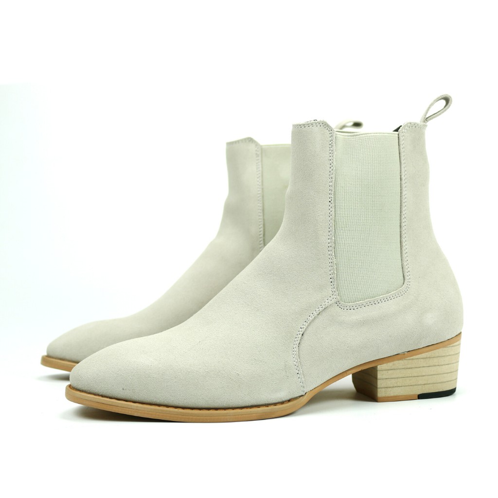 Chelsea boots tan high heels