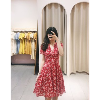 Váy buộc đai nơ 3VA316DO - LÉP