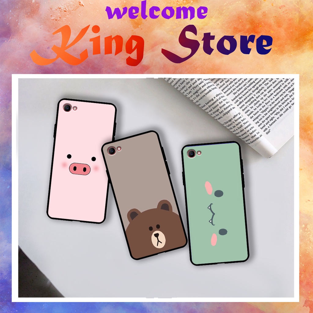 [Sale] Ốp lưng Oppo A39/Oppo A57/Oppo F3 Lite/Oppo F5 Youth/Oppo F7 Youth in hình động vật ngộ nghĩnh, siêu bền, đẹp
