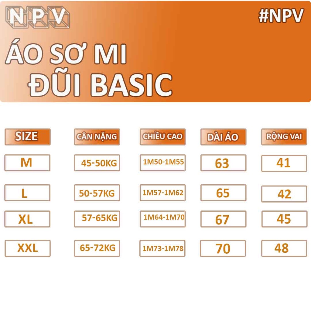 Áo sơ mi đũi cộc tay nam NPV chất đũi Li-nen trẻ trung, năng động, mát mẻ cho mùa hè oi bức