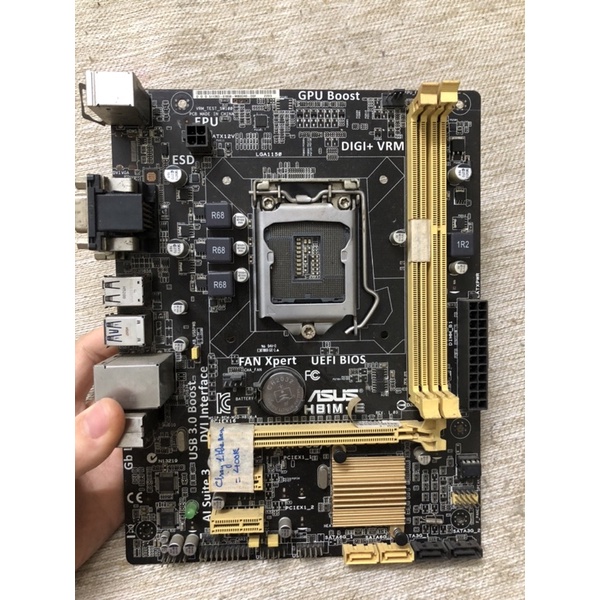 Main Asus H81M-E chạy 1 khe ram