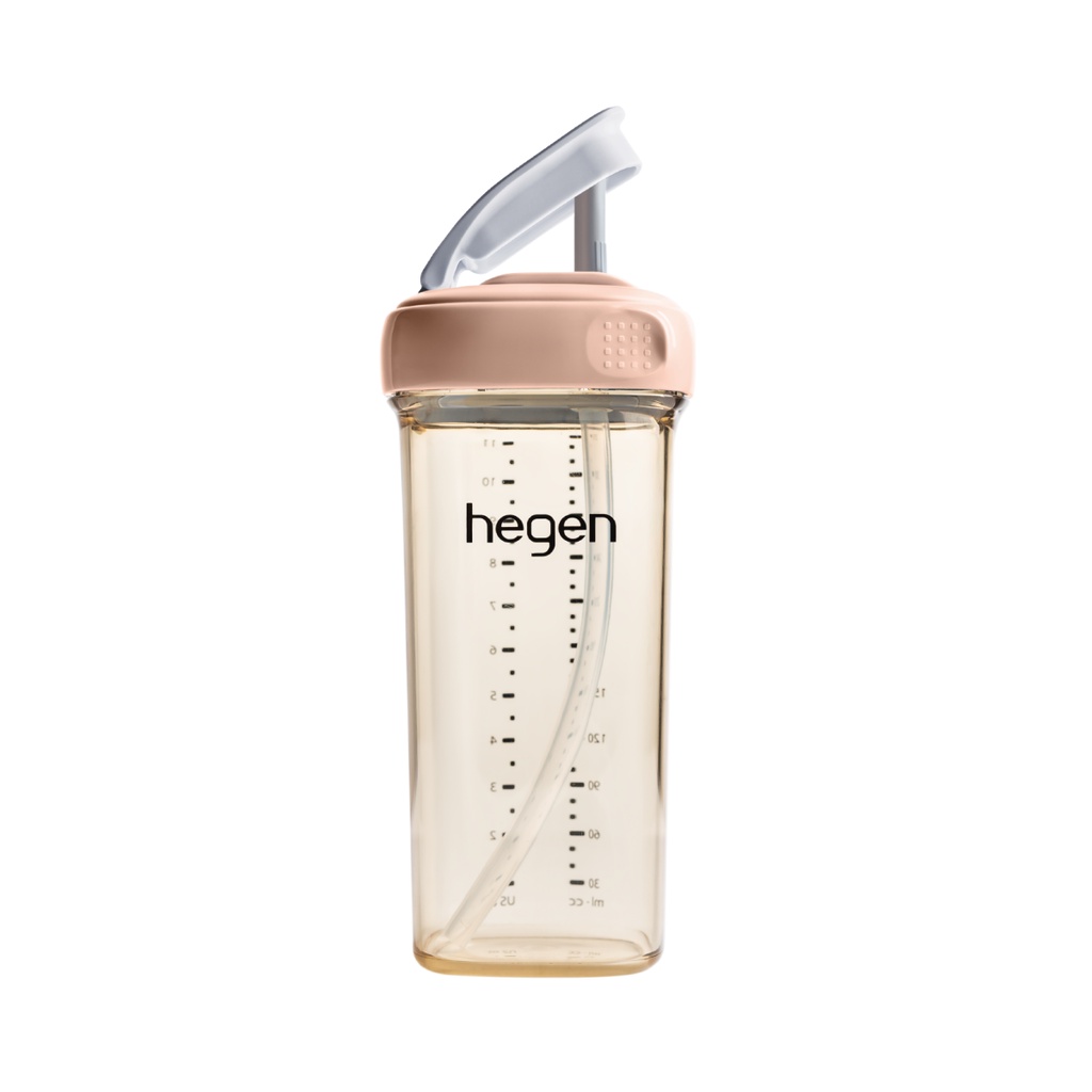 Bình tập uống Hegen Straw cup PPSU 330ml