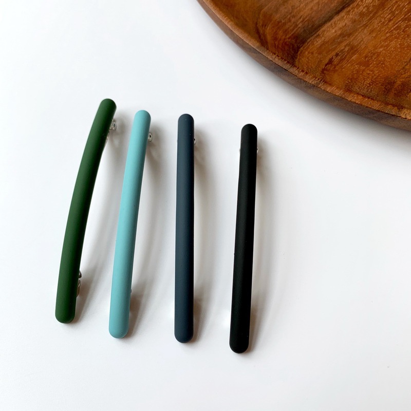 Kẹp Tóc Màu Trơn Đơn Giản Dễ Phối Đồ kf021