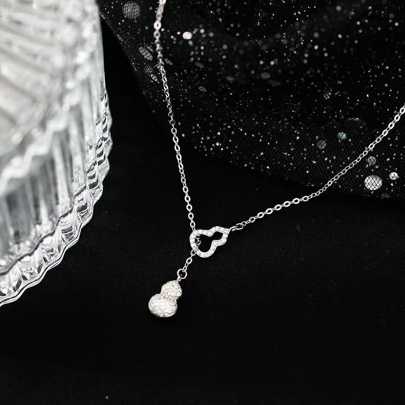 Vòng cổ nữ hồ lô sợi mảnh thanh lịch nhẹ nhàng hai màu V146