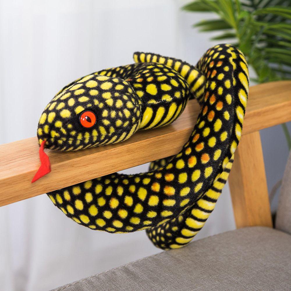 ANEMONE Thú Nhồi Bông Hình Con Rắn Mềm Mại Trang Trí Nhà Cửa