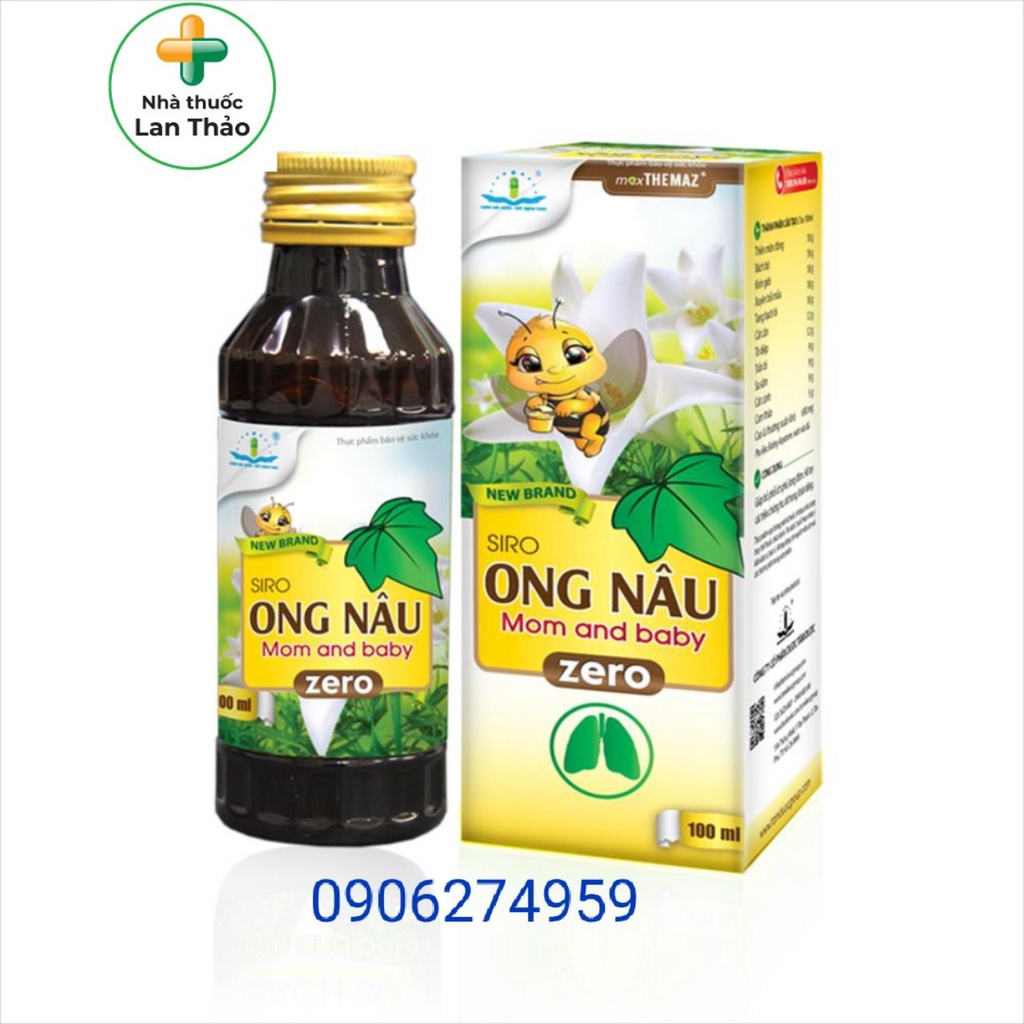 SIRO HO ONG NÂU MOM AND BABY ZERO 100ML