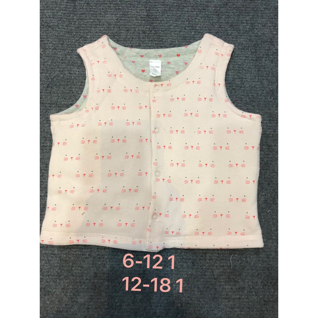 Áo gile Gap trần bông cho bé