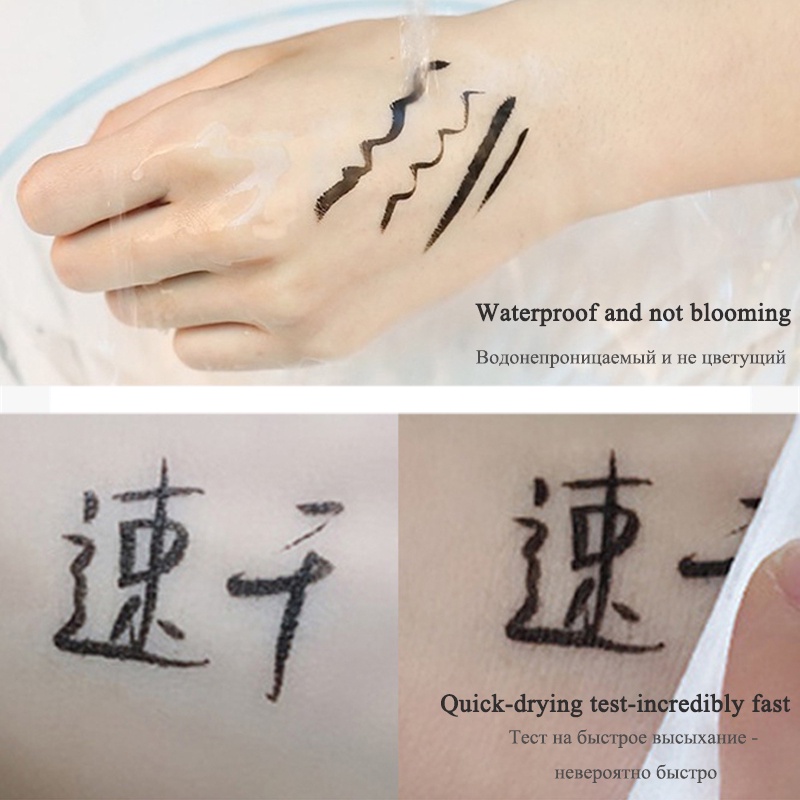 Bút Kẻ Mắt Dạng Lỏng Nhanh Khô Chống Thấm Nước Lâu Trôi Trang Điểm Tự Nhiên