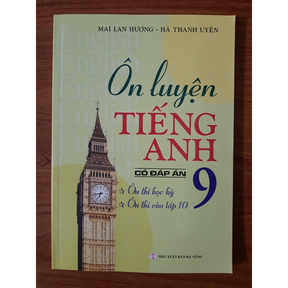 Sách - Ôn luyện Tiếng Anh 9  - Có đáp án