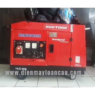 Máy phát điện Hữu Toàn HG16000SDX (SP) - giảm thanh, 1 pha