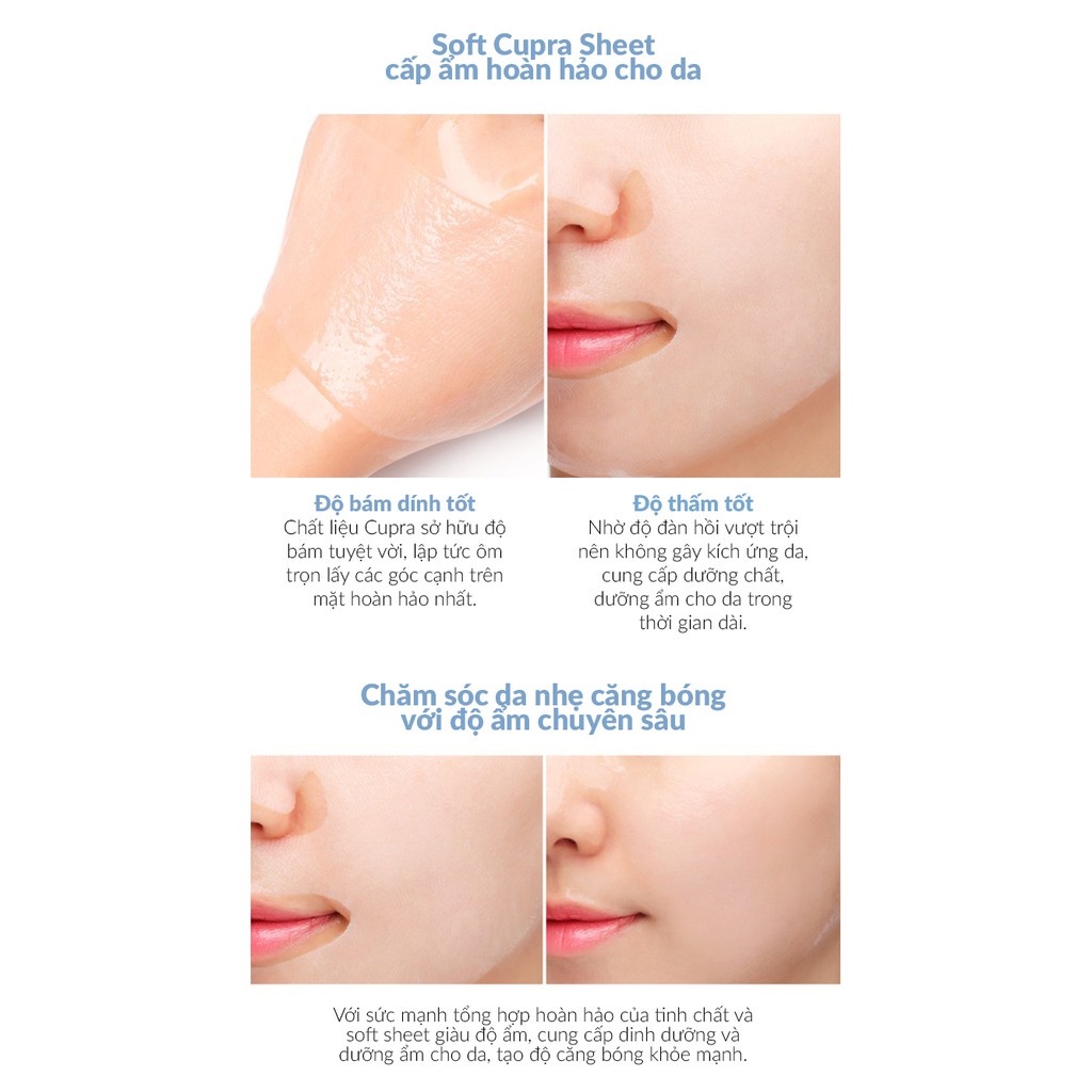 Combo 5 Mặt Nạ Cấp Ẩm, Dưỡng Trắng, Phục Hồi Da, Giúp Căng Da, Chăm Sóc Da Toàn Diện JMsolution Mask 30ml x5