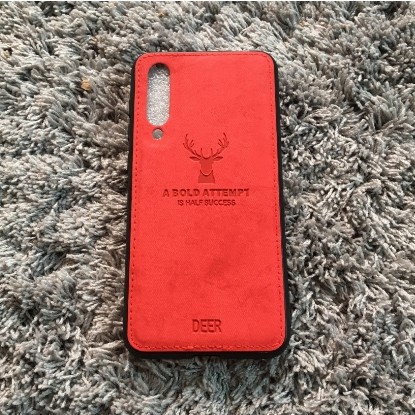 Ốp lưng vải bò Xiaomi Mi 9 se họa tiết hươu