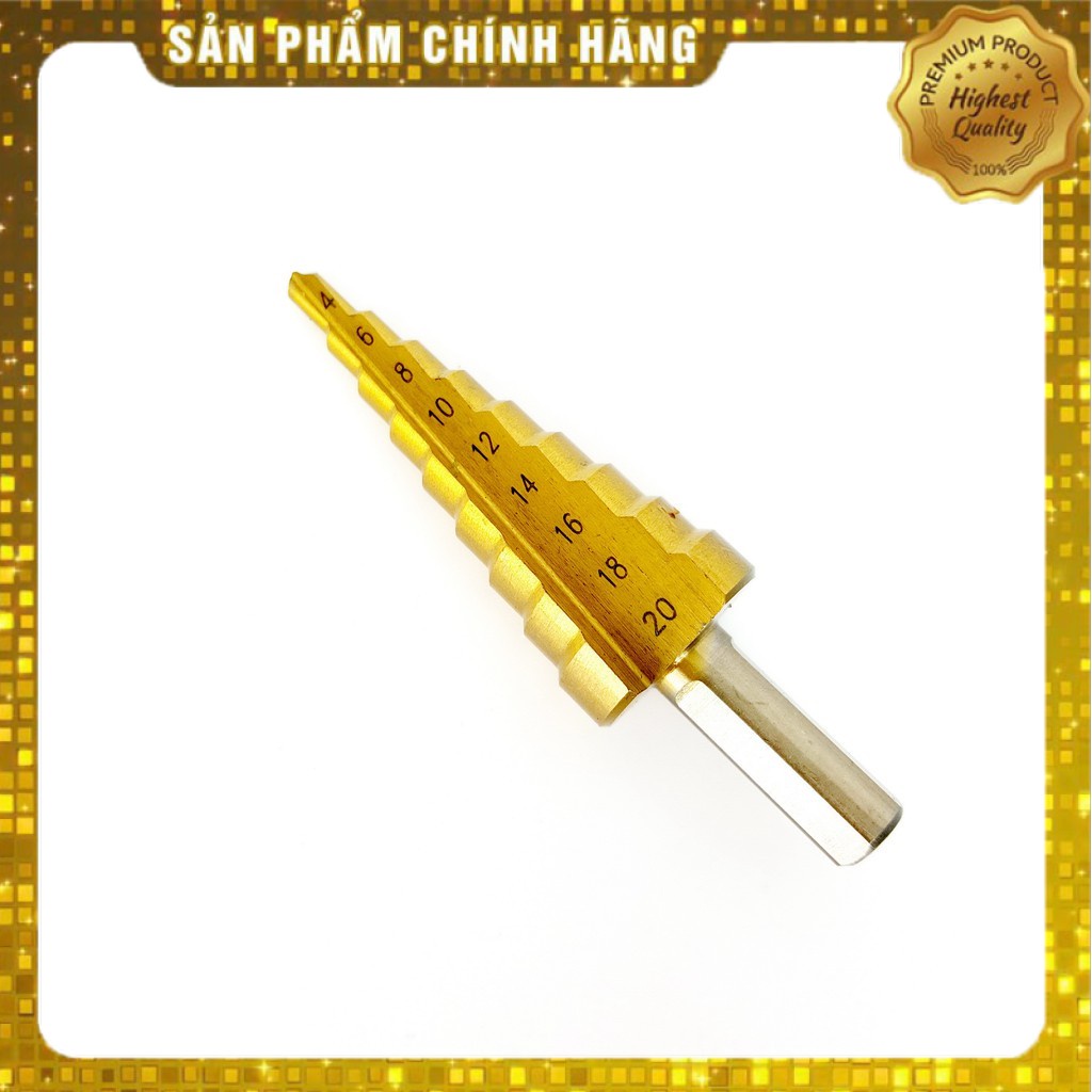 MŨI KHOAN THÁP THẲNG  ĐƯỜNG KÍNH TỪ 4MM- 20MM CAO CẤP