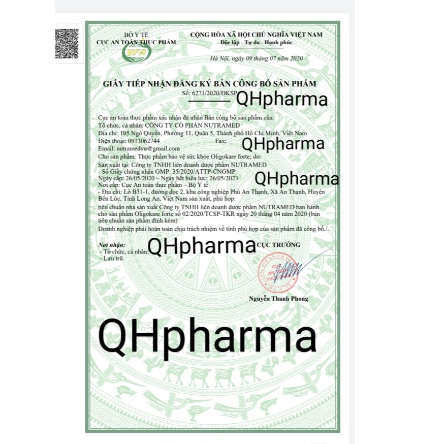 Viên uống OLIGOKARE FORTE hộp 30 viên bổ sung dưỡng chất cho cơ thể