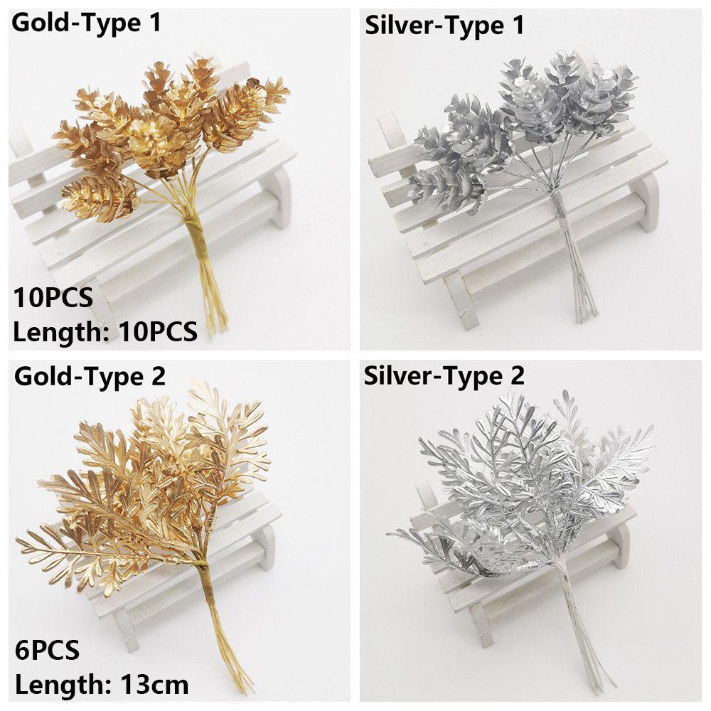 FAY Set 6 / 10 Nhánh Lá Thông Giả Trang Trí Giáng Sinh