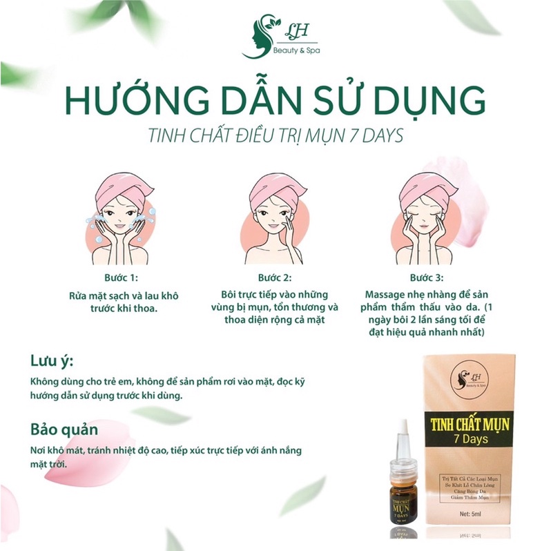 Tế bào gốc mụn - serum mụn 7 day