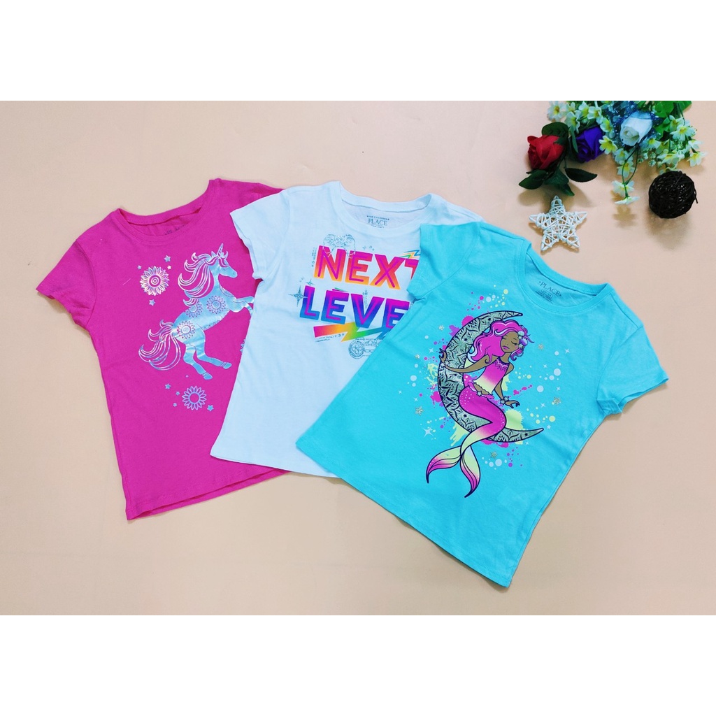Áo Thun Hàng Xuất Size Đại Hãng Place Bé Gái